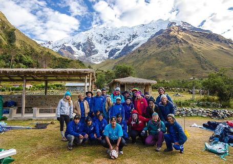 Camping spots along the Salkantay Trek