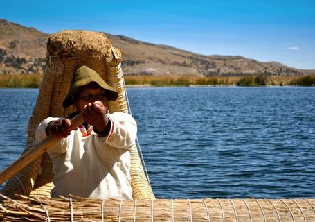 Floating Island of the Uros