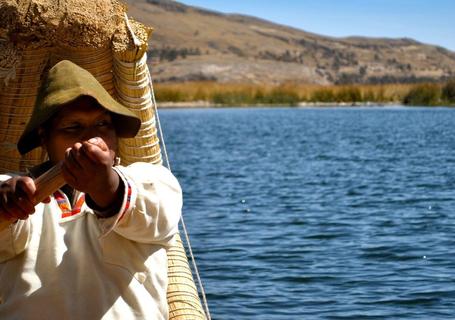 Floating Island of the Uros