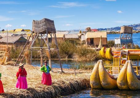 Floating Island of the Uros