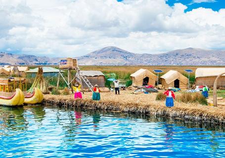 Floating Islands of the Uros and Taquile