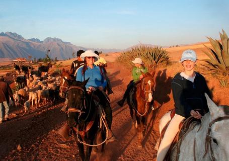 Horse Riding to Four Ruins in Cusco