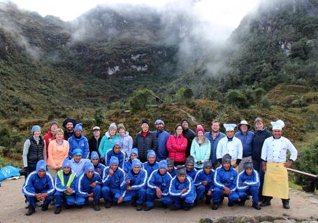 IInca Trail porters and guides