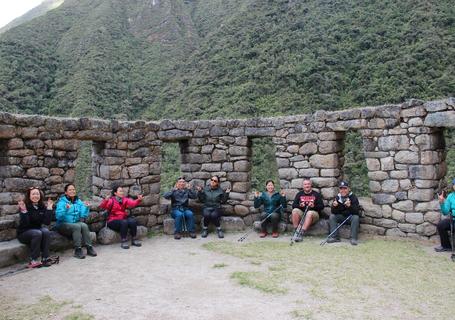 Inca Trail ruins