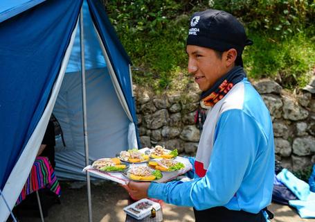 Quality service at the Inca Trail