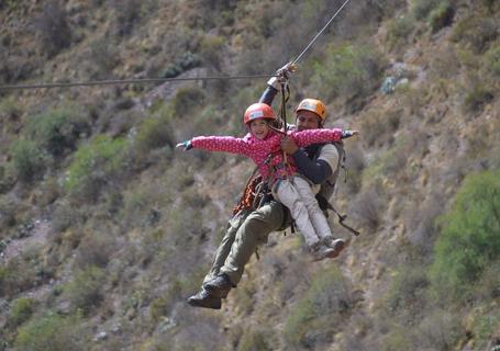 River Rafting and Ziplining at Chuquicahuana