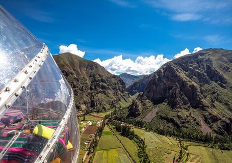 Sleep on the Side of a Mountain at Sky lodge Adventure Suites