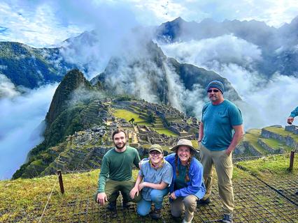 Taking memorable keepsakes from Machu Picchu