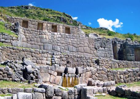 Tambomachay was a  sacred site dedicated to the worship of water and fertility