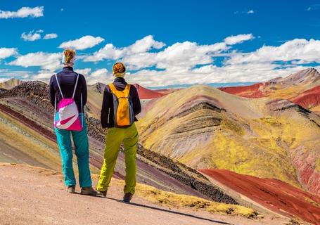 The alternative Rainbow Mountain - Palcoyo