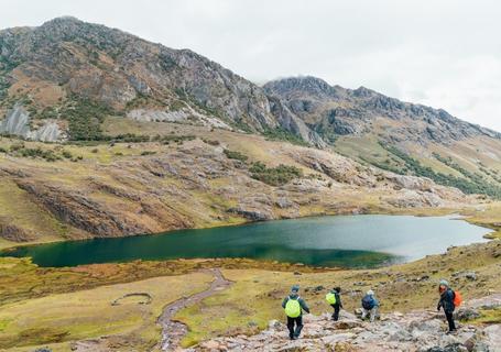 The Highest Point on the Lares Trek