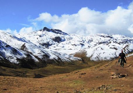 The Highest Point on the Lares Trek