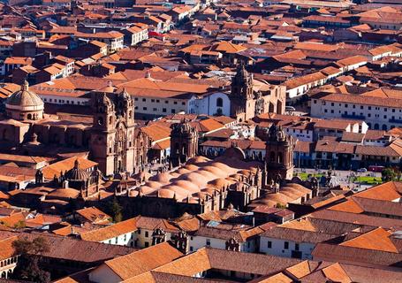 The main square of Cusco