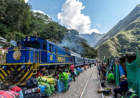 Train to Aguas Calientes