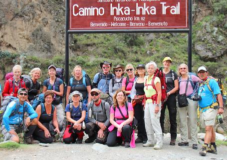 Trek along the Inca Trail