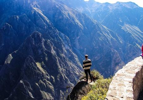 Views of Colca Canyon and Andean Condors