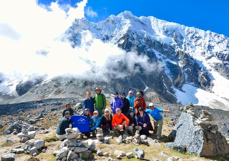 1 Salkantay Trek - Tourists Group in Salkantay Trek