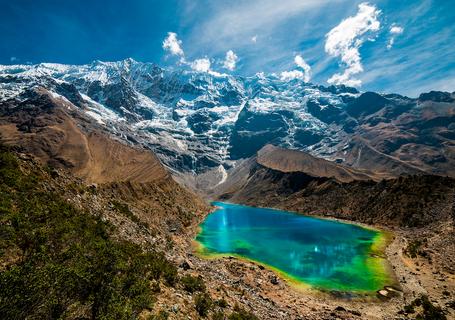 2 Salkantay Trek - Landscape Humantay Lagoon
