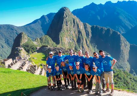 6 Short Inca Trail - Group of Tourist in Machu Picchu