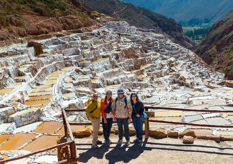 0 Maras and Moray -Tourists at Maras