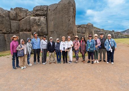 1 Cusco City Tour - Tourists in Saqsayhuaman