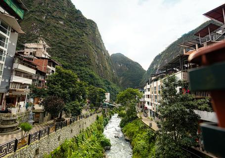 3 Machu Picchu by train - Aguas Calientes 2