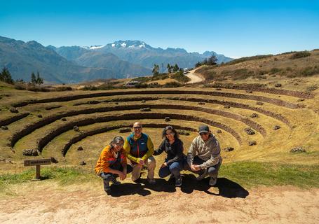 3 Maras and Moray - Tourists at Moray 2