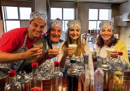 4 Cooking Class - Pisco degustation