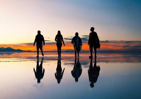 3 Uyuni to Atacama - People at Uyuni