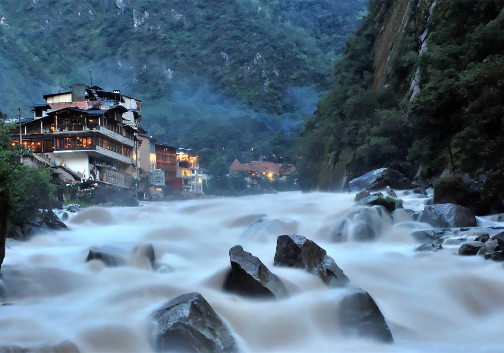 Aguas Calientes  town