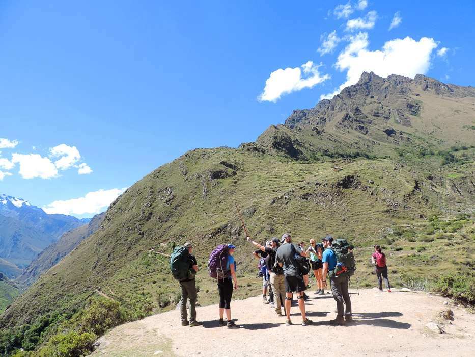 Inca Trail group of Pax