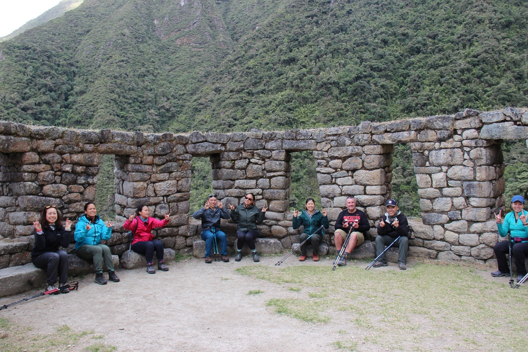 Inca Trail ruins