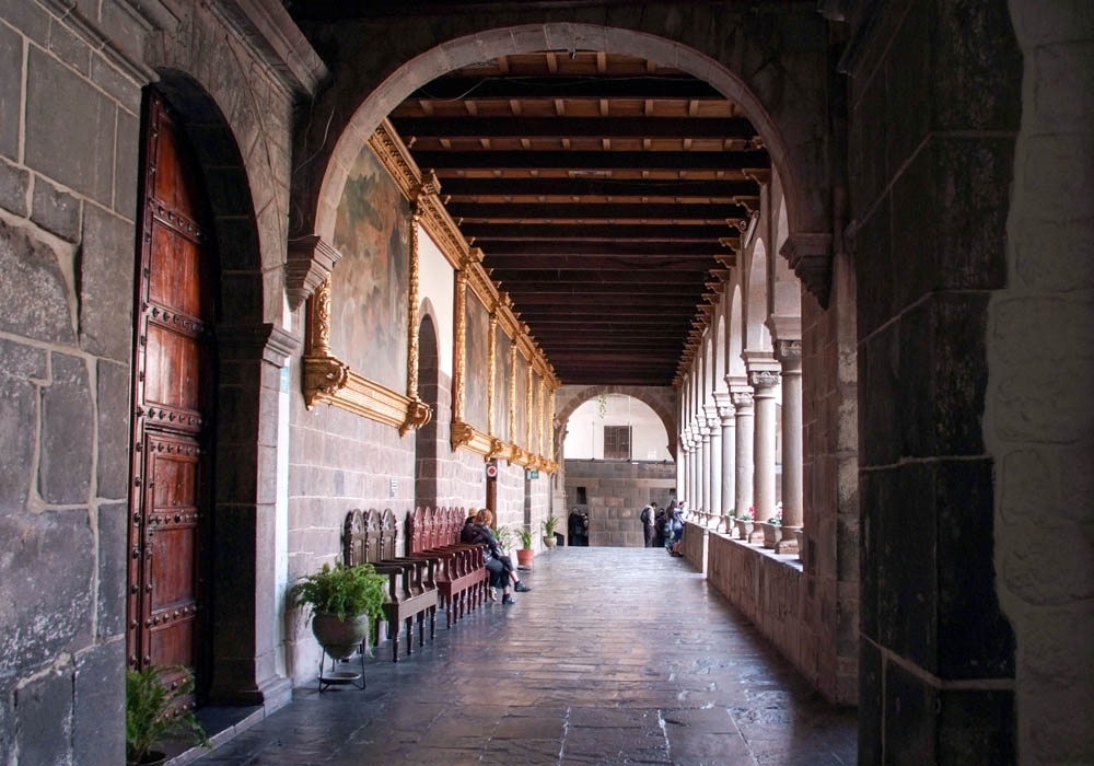 Interior of the Qorikancha Temple