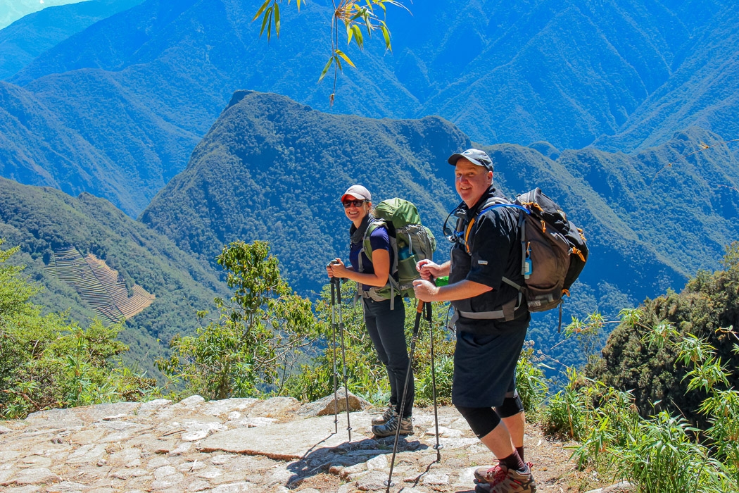 Last segment before arriving at Machu Picchu citadel