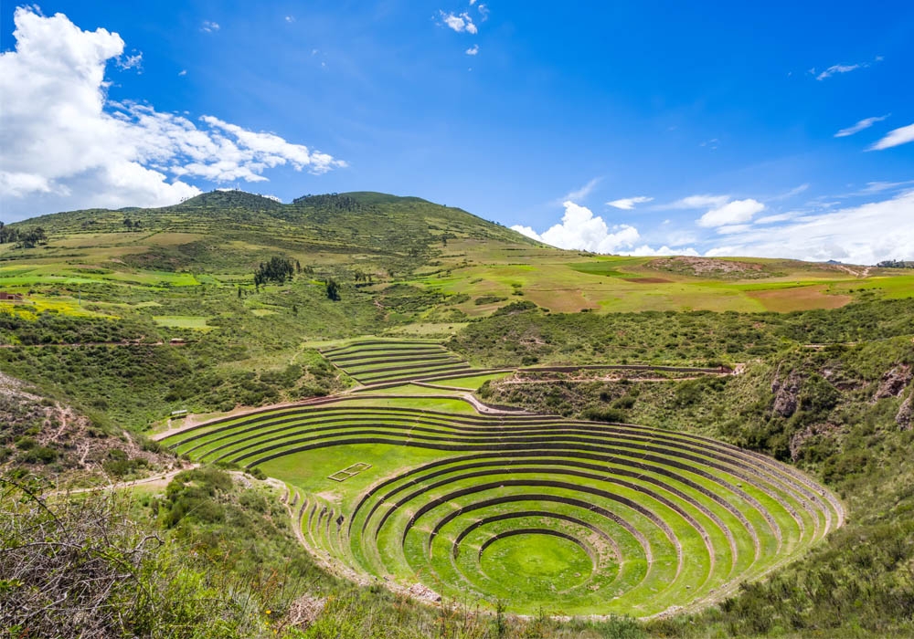 Moray the greenhouse or Inca agricultural laboratory