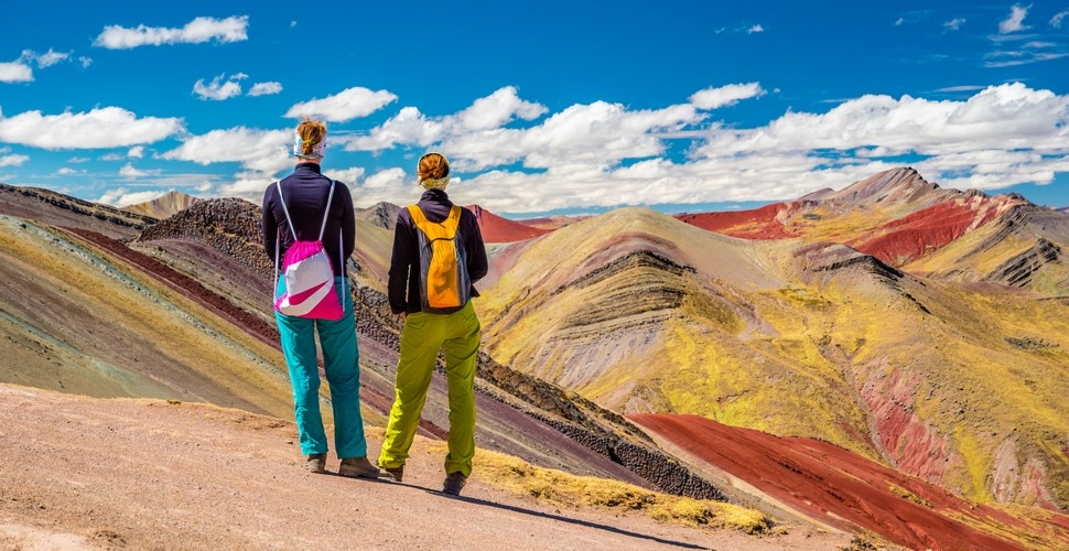 The alternative Rainbow Mountain - Palcoyo