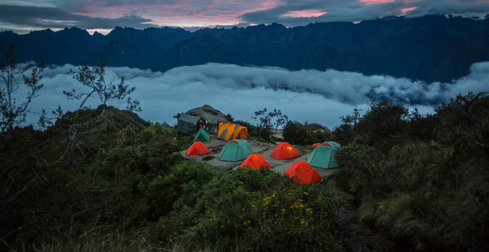 Campsites are allocted by the Ministry of Culture. This generally depends on your group size and how early you book in advance. Camping fcilities are basic which is why we take dining tents and bathroom tents for your group only n your Inca Trail trips.