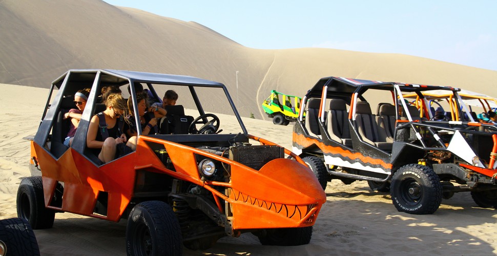 The sand dune of Huacachina o your Ica Peru tors are perfect for children! With sandboarding and dune buggying abound, fun is compulsory! Besides the stunning beaches that contrast with the desert, consider a boat cruise to Islas Ballestas to get a close look at penguins, sea lions, and local birds.