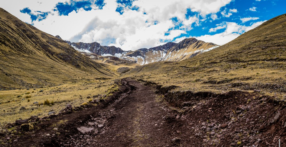 On the first section of The Huchuy Qosqo Trek, you will follow an ancient Inca canal, with spectacular views over the Sacred Valley. Visit the ruins and learn about their historical significance with an included guided tour. Make sure you stop every now and again to take in the impressive scenery on our Peru adventure tours, as it is all about the journey as well as the destination itself! 