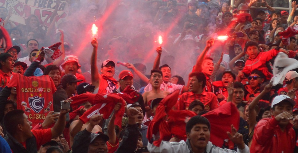 Peruvian football fans are called  "hinchas" . They are renowned for their enthusiasm and passion. Each club has its own unique chants and songs that contribute to a lively and colorful  The sight of thousands of fans waving flags, singing anthems, and jumping in unison is a sight to behold when you visit Peru.