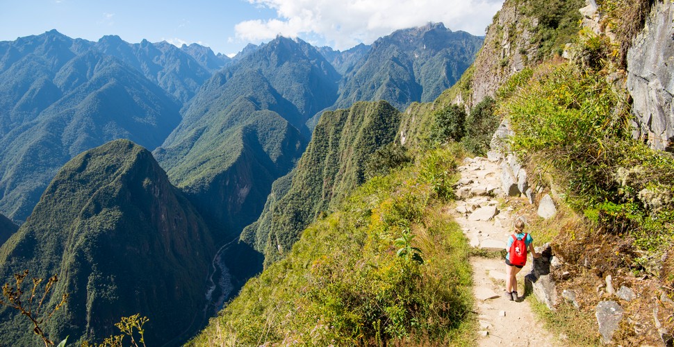 As you ascend higher into the Andean mountains, the landscape transforms into a rugged alpine wilderness. This is where hardy shrubs and grasses cling to rocky slopes and snow-capped peaks pierce the sky. On a Machu Picchu Inca Trail tour, spectacular scenery is literally everywhere!