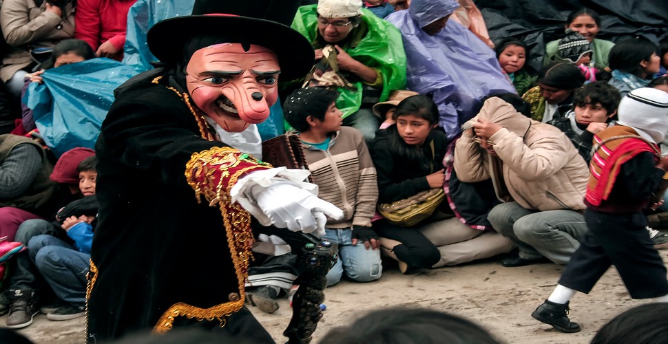 The Virgen del Carmen festival in Paucartambo is one of the most famous and traditional festivals in Peru. It is celebrated annually from July 15th to 17th. The festival also includes traditional music, dance, and rituals, as well as bullfights and other cultural events.