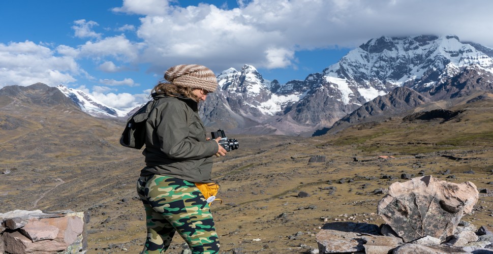 When preparing for a photographic trek of the Ausangate Circuit on a Peru, adventure trip, it's important to pack carefully. Take all the necessary gear to capture the stunning landscapes and moments along the way. This is a remote region with limited access to photographic equipment.