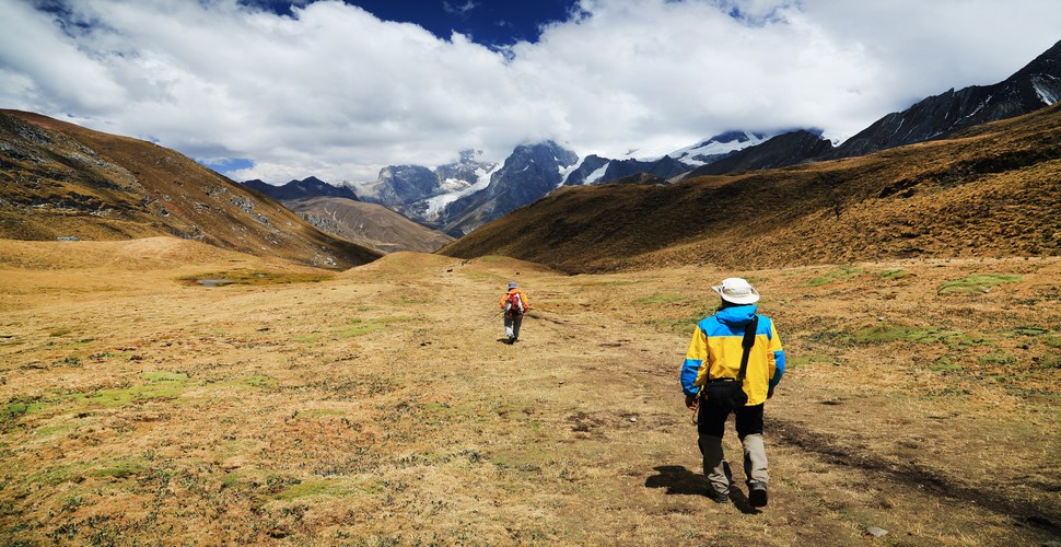 When choosing boots for the Huayhuash Trek on your Peru tour packages, look for ones that are specifically designed for hiking. They need good ankle support, a sturdy sole with good traction, and waterproof or water-resistant materials. It's also important to break in your boots before the trek to ensure they are comfortable and won't cause blisters.