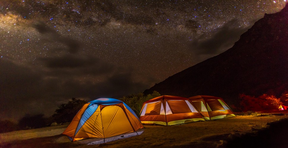 The starry skies from The Inca Trail are sublime! With zero light pollution , you can see the Inca constellations!