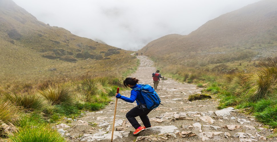 Once you have achieved Dead Woman´s Pass..... its all downhill from here!  However, you still have a long way to go on the iconic Inca trail!