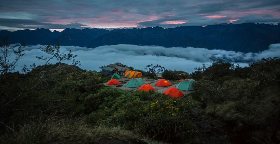 The Inca Trail campsites are allocated by The Ministry of Culture. If you prefer more remote campsites on your Inca Trail trek to Machu Picchu, book the 5 day Inca Trail option!