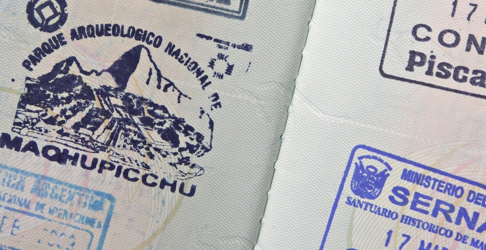 The Machu Picchu Stamp in your passport. The ultimate reward for hiking the Inca Trail!