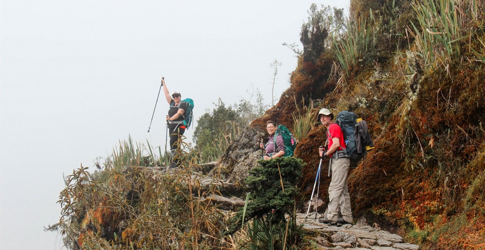 The importance of walking sticks along the Inca Trail to Machu Picchu cannot be understated!