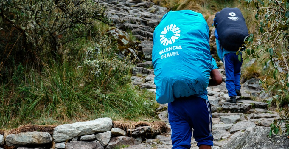 We could not operate The Inca Trail without our incredible team of porters!